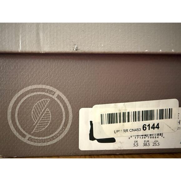 Franco Sarto Boots Women's SZ 8.5 Black Dalden Leather Ankle Booties Block Heel - Picture 3 of 13